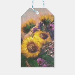 Sonnenblumen-Breeze-Geschenkkarte Geschenkanhänger
