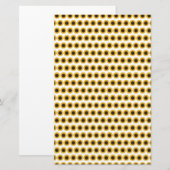 Sonnenblumen Briefpapier (Vorne/Hinten)
