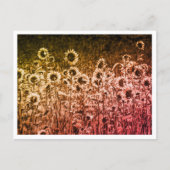 "Sonnenblumen-Brigade" Postkarte  (Vorderseite)