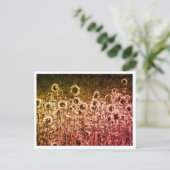 "Sonnenblumen-Brigade" Postkarte  (Stehend Vorderseite)