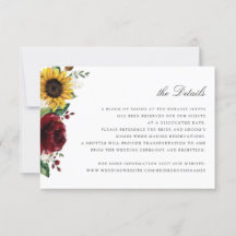 Sonnenblumen Burgund Blumenzwiebelausweis