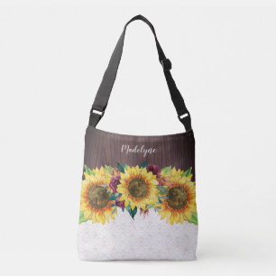 Sonnenblumen Burgund Blumenzwiebeln Tragetaschen Mit Langen Trägern