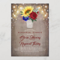 Sonnenblumen - Burgund Navy Blue Probe Dinner