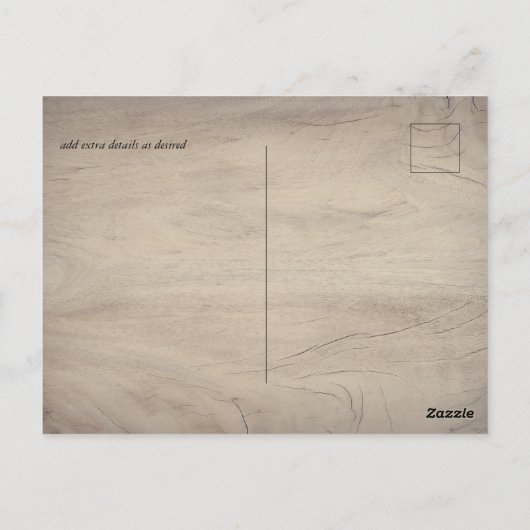 Sonnenblumen Burgundy Marsala billig Budget Hochze Postkarte (Rückseite)