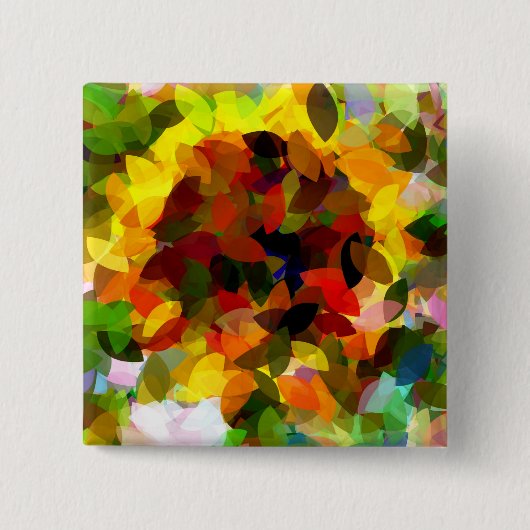 SONNENBLUMEN BUTTON (Vorderseite)