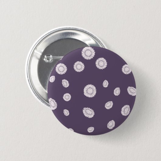 Sonnenblumen Button (Vorne & Hinten)