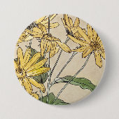 Sonnenblumen Button (Vorderseite)