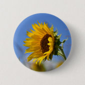 Sonnenblumen Button (Vorderseite)
