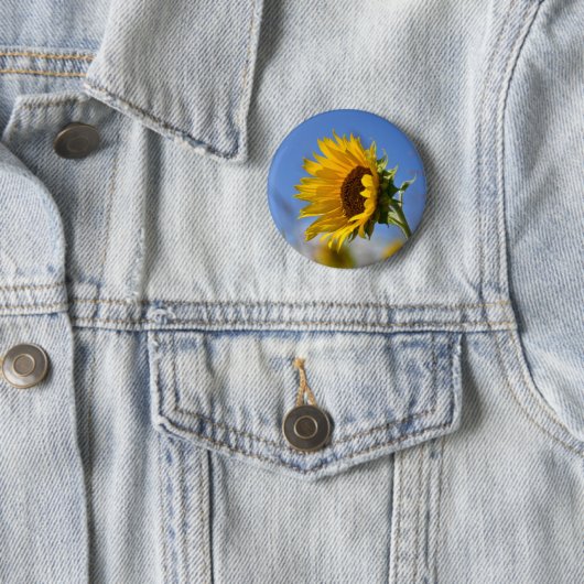 Sonnenblumen Button (Beispiel)