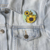 Sonnenblumen Button (Beispiel)