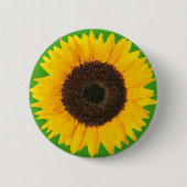 Sonnenblumen-Button Button (Vorderseite)