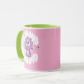 Sonnenblumen Cartoon Zitat  Tasse (Vorderseite Links)