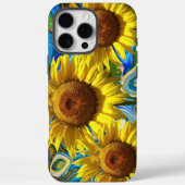 Sonnenblumen Case-Mate iPhone Hülle (Rückseite)
