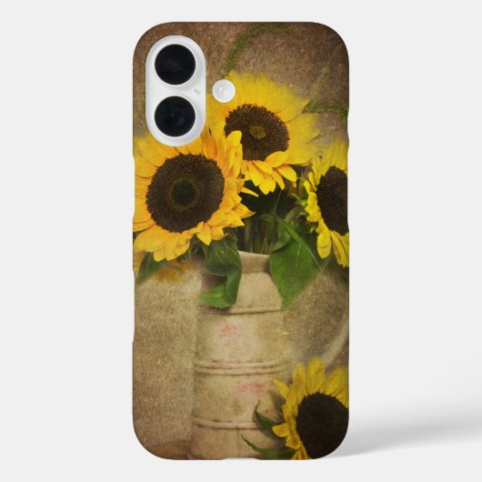Sonnenblumen Case-Mate iPhone Hülle (Rückseite)
