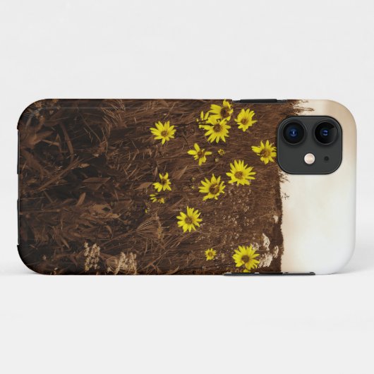Sonnenblumen Case-Mate iPhone Hülle (Rückseite (Horizontal))