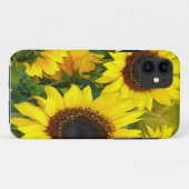 Sonnenblumen Case-Mate iPhone Hülle (Rückseite (Horizontal))