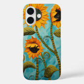 Sonnenblumen Case-Mate iPhone Hülle (Rückseite)