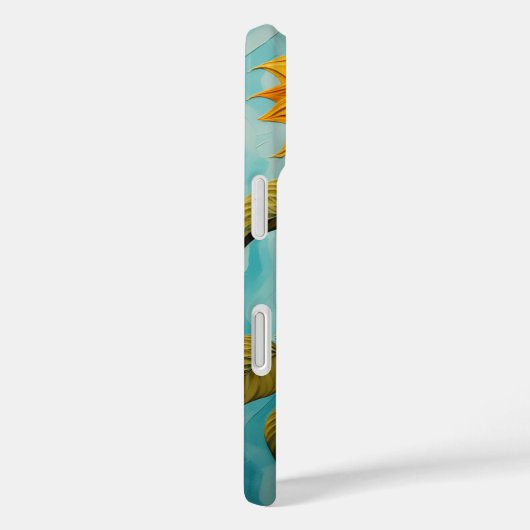 Sonnenblumen Case-Mate iPhone Hülle (Rückseite / Rechts)