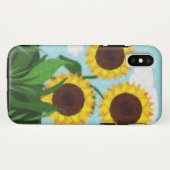 Sonnenblumen Case-Mate iPhone Hülle (Rückseite (Horizontal))