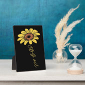 Sonnenblumen CBD Öl - Sonnenblumen Lover Geschenk Fotoplatte (Seite)