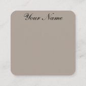 Sonnenblumen | Chic | Boho | Visitenkarte (Rückseite)