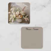 Sonnenblumen | Chic | Boho | Visitenkarte (Vorne/Hinten)