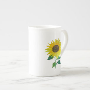 Sonnenblumen-China-Cup Porzellantasse