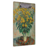 Sonnenblumen (Claude Monet 1880) Klemmbrett (Rechts)