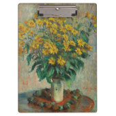 Sonnenblumen (Claude Monet 1880) Klemmbrett (Vorderseite)