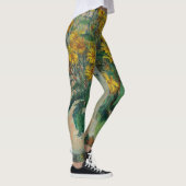 Sonnenblumen (Claude Monet, 1880) Leggings (Rechts)