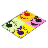 Sonnenblumen-Collage Notizblock (Linke Seite)