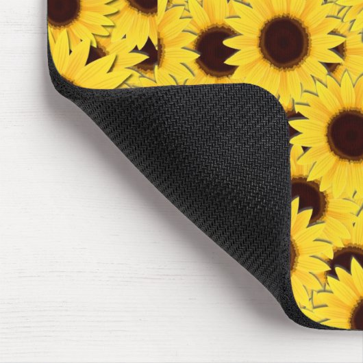 Sonnenblumen Country Blumenmatte Mousepad (Ecke)