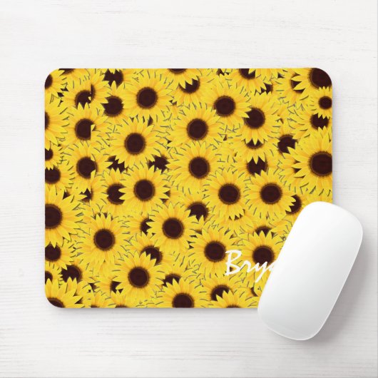 Sonnenblumen Country Blumenmatte Mousepad (Mit Mouse)