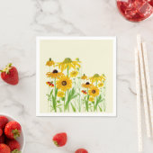 Sonnenblumen Cousin Papier Napkins Serviette (Beispiel)