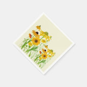 Sonnenblumen Cousin Papier Napkins Serviette (Ecke)
