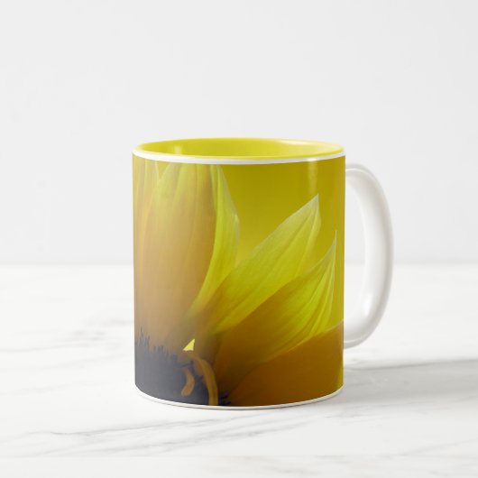 Sonnenblumen Cups Tasse Gelbe Cups & Gläser (VorderseiteRechts)