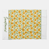 Sonnenblumen Custom Küchentücher (Horizontal)