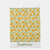 Sonnenblumen Custom Küchentücher (Vertikal)