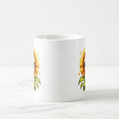 Sonnenblumen Cutie Kaffeetasse (Mittel)