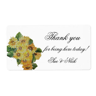 Sonnenblumen danke Ihnen für