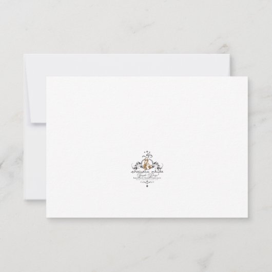 SONNENBLUMEN - Dankeschön Karte (Rückseite)