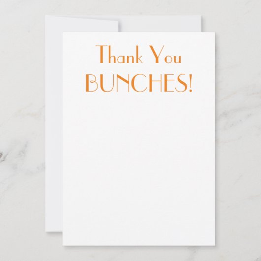 SONNENBLUMEN DANKESKARTE (Rückseite)