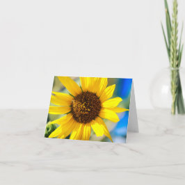 Sonnenblumen Dankeskarte