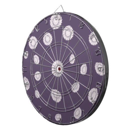 Sonnenblumen Dartscheibe (Vorderseite rechts)