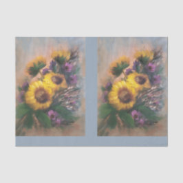 Sonnenblumen DBL Seidenpapier