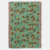 Sonnenblumen Decke (Vorderseite Vertikal)