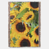 Sonnenblumen Decke (Vorderseite Vertikal)