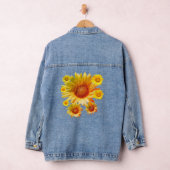 Sonnenblumen-Denimjacke Jeansjacke (Hangar)