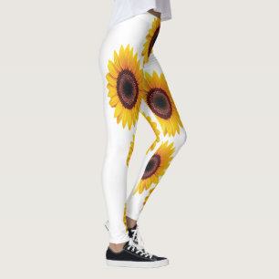 Sonnenblumen-Design Leggings
