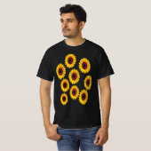Sonnenblumen-Design T-Shirt (Vorne ganz)